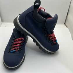 NATIVE FitzSimmons Navy Blue Treklite Ripstop Hiking Boots 6W8