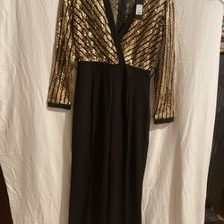 Sequin Jumpsuit. Fashion Nova. 