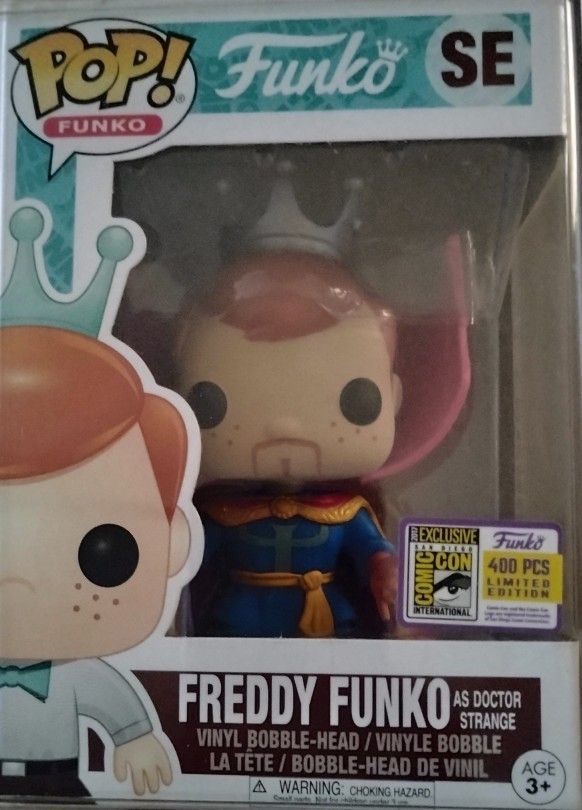 Funko Pop Freddy Funko As Doctor Strange SDCC 400 PCs