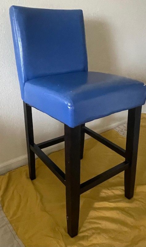 Blue Barstools