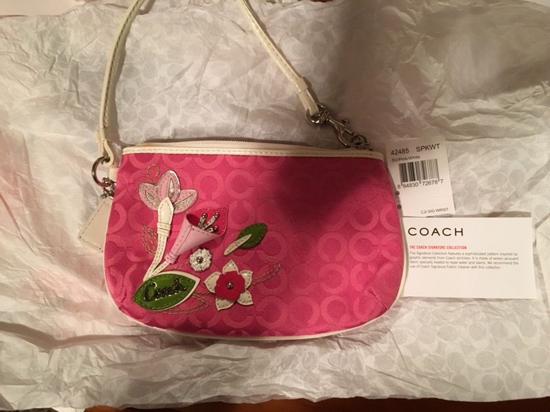 Coach wristlet