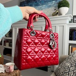 Lady Dior Medium Purse (Real) 