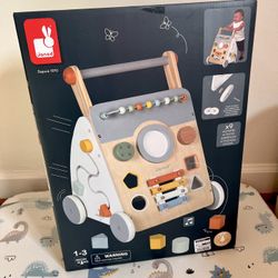 Janod Sweet Cocoon Multi Activity Baby Push Walker