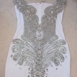 Crystal Rhinestone Dress/ PROM DRESS