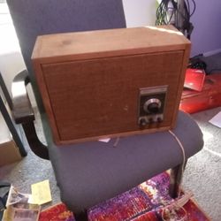 Antique Radio From 1940's Handbuilt