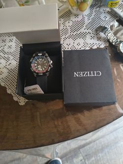 Citizen eco-drive gmt diver 200 m modelo BJ7128-08E