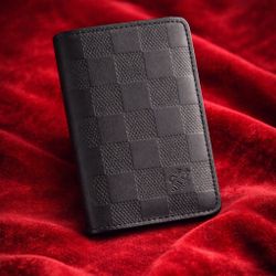 Authentic Louis Vuitton Wallet – Damier Infini Onyx (Black Leather)