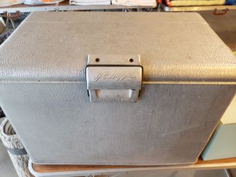 Vintage Higgins Ice Chest With Bottle Opener