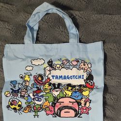 Tamagotchi gacha mini tote bag