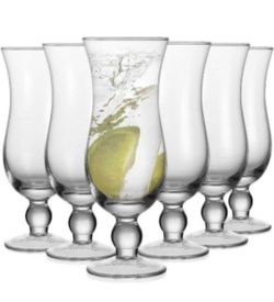12 Tall 14oz Cocktail Glass Pina Colada