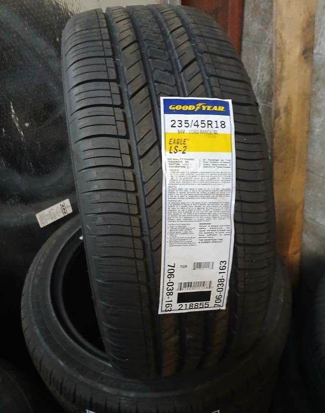 4 New Tires 235/45/18 Good Year Tires