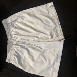 Nike White Athletic Running Shorts Men’s Medium (New)