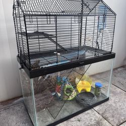 Small Animal High Rise Tank Topper