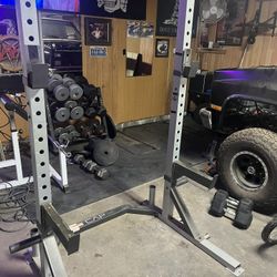Heavy Duty Squat Rack With Pullup Bar 