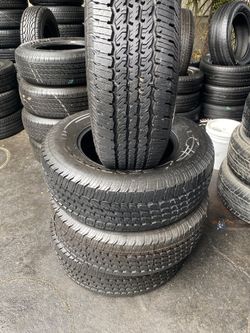 SET LT 275/70/18 CONTINENTAL SEMI NEW 95%TREAD LIFE $350 PRICE INCLUDES PROFESSIONAL INSTALLATION AND TAX