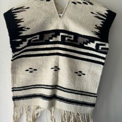Vintage Mexican Poncho