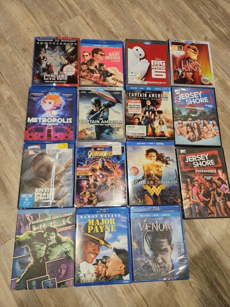 Blu Rays & Dvd's