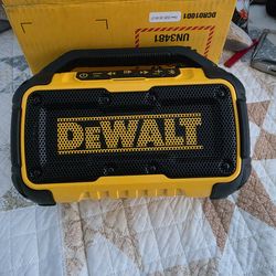 DEWALT
20V MAX Cordless Bluetooth Speaker