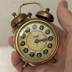 RARE GERMAN Alarm Clock By Blessing Works Great!