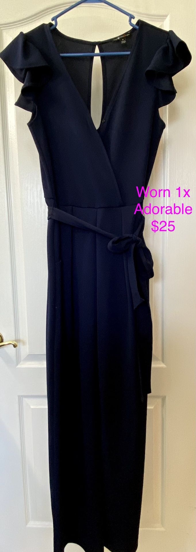 Juniors Jumpsuit!  Adorable!!!  Worn 1x To Wedding Shower 