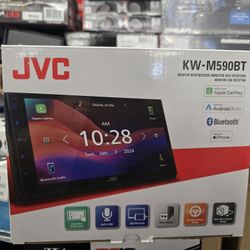 JVC (Kw-M590BT) 7" Wired Carplay