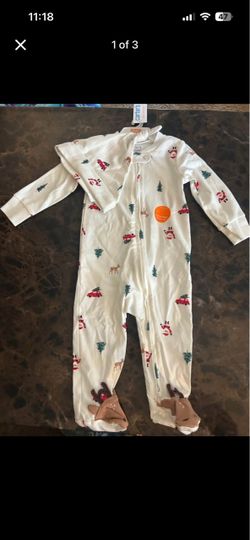 Carter's Baby Christmas Footed Pajama Sleeper