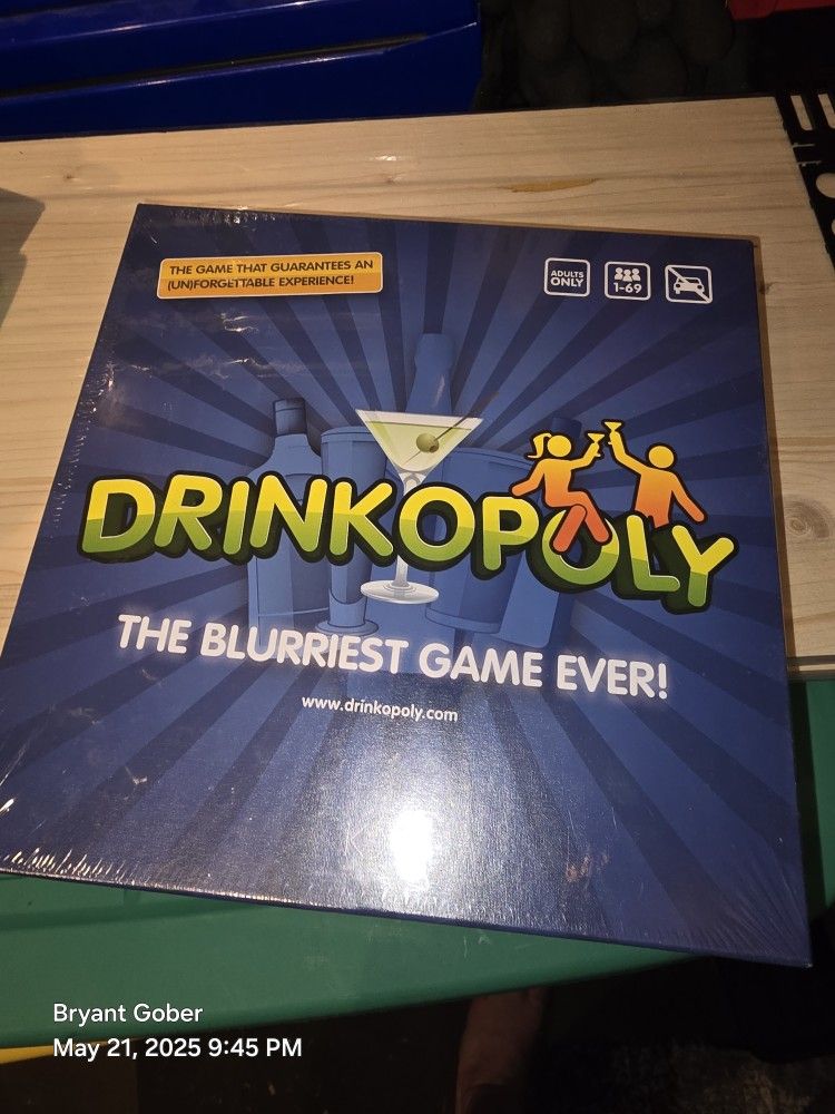 Drinkopoly Board Game