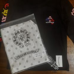 Chrome Heart Long Sleeve Black Small