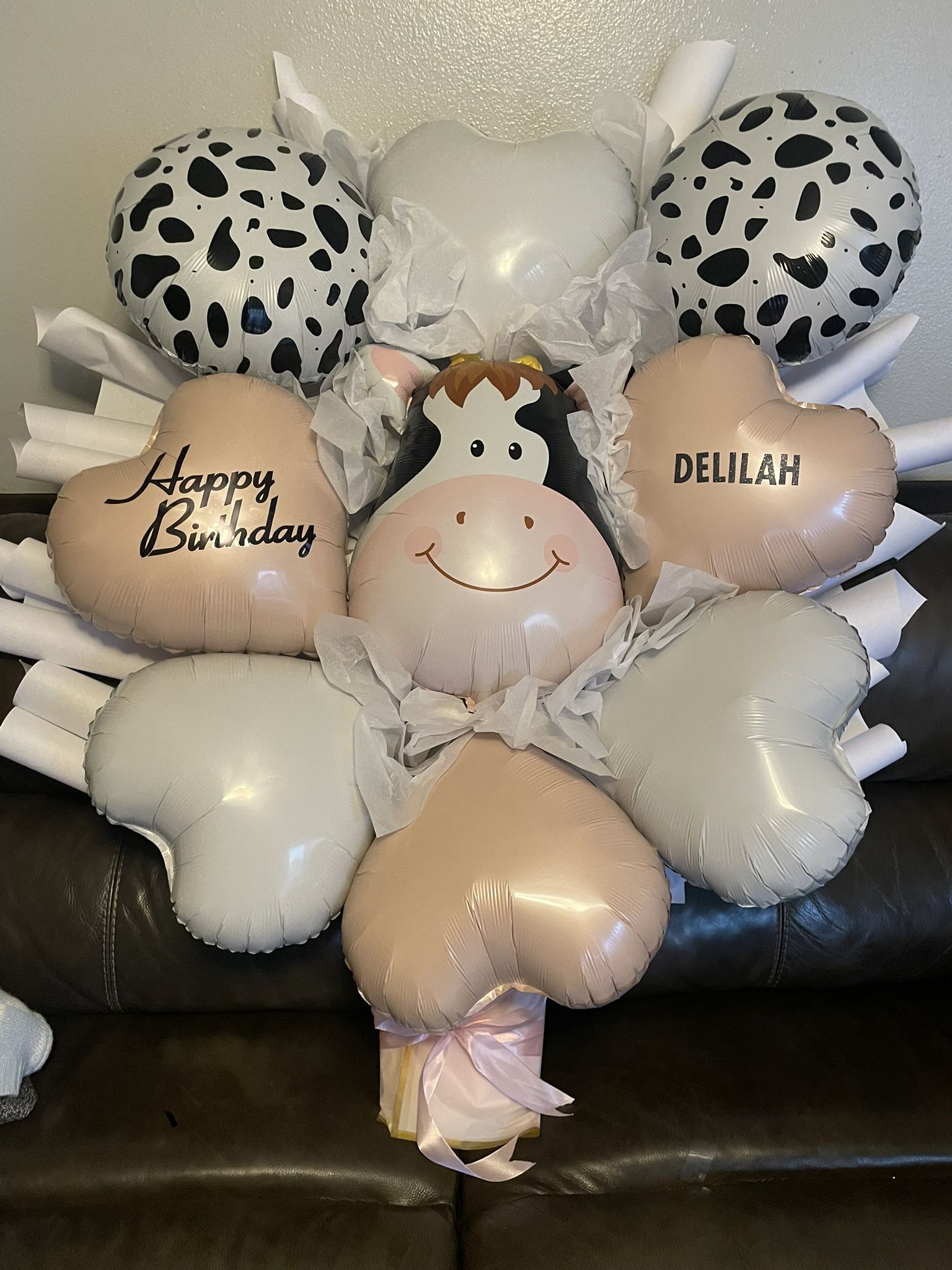 Jumbo Hand Balloon bouquet