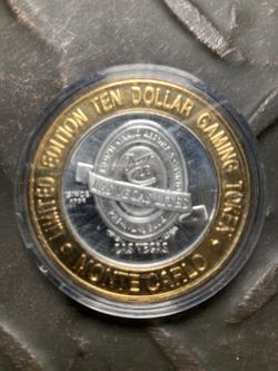 Silver $10 Casino Coins - .999 pure silver