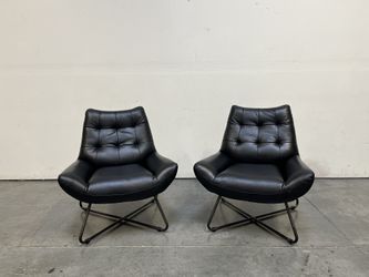 Moe’s Home Collection, Graduate Leather Lounge Chairs