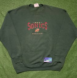 Vintage Seattle SuperSonics Crewneck X-Large