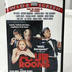 Four Rooms DVD, 1999 Widescreen - Tim Roth - Comedy Anthology