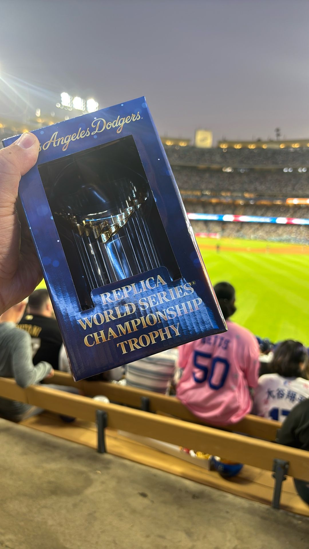 World Series Championship Trophy LA DODGERS