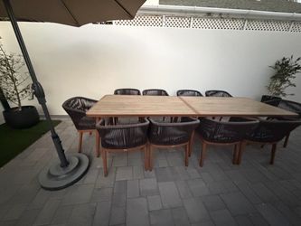 Outdoor dinning set