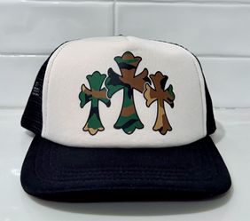 CHROME HEARTS Triple Cross Trucker Hat