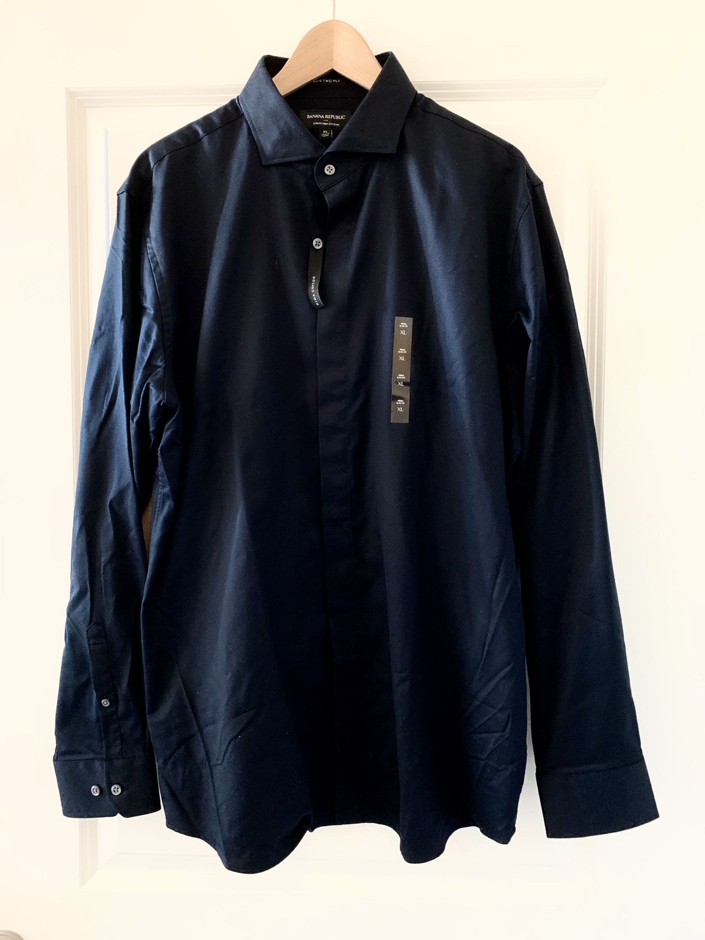 Banana Republic Factory Men’s Black Dress Shirt XL