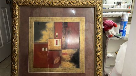 Antique Wood Gold Guilted Frames