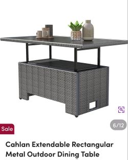 Grandpatio Outside Ajustable Table