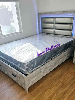 NEW QUEEN MATTRESS AND BOX SPRING 😉 100% QUALITY & CONFORM 👌