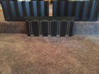Pottery Barn Wine & Glasses Shelving