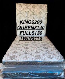 Mattresses king Queen Full twin