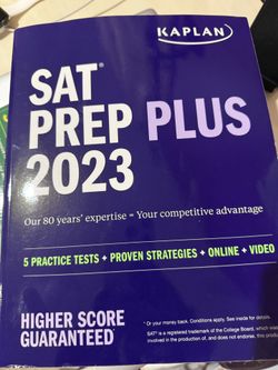Kaplan SAT PREP PLUS 2023