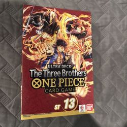 One Piece The Three Brothers Ultra Deck ST-13 New