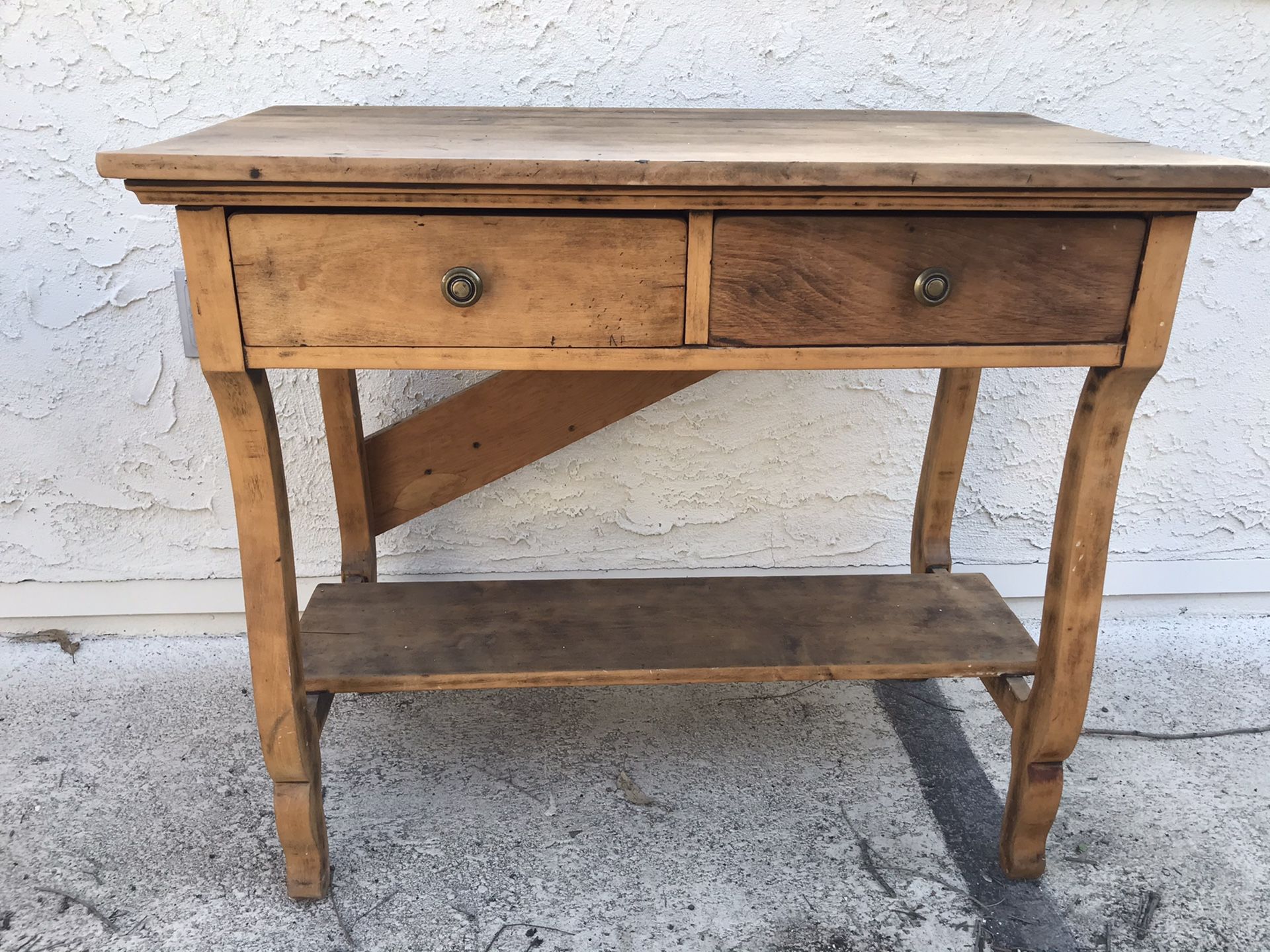 Side console accent table