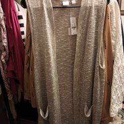 Very cute woman lightweight vest size L