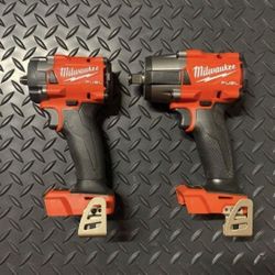 Milwaukee M18 Fuel 3/8 Compact Impact Wrench 1/2 Midtorque NEW TOOL ONLY 