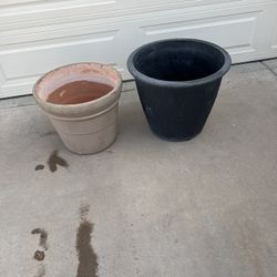 Plastic Planters 