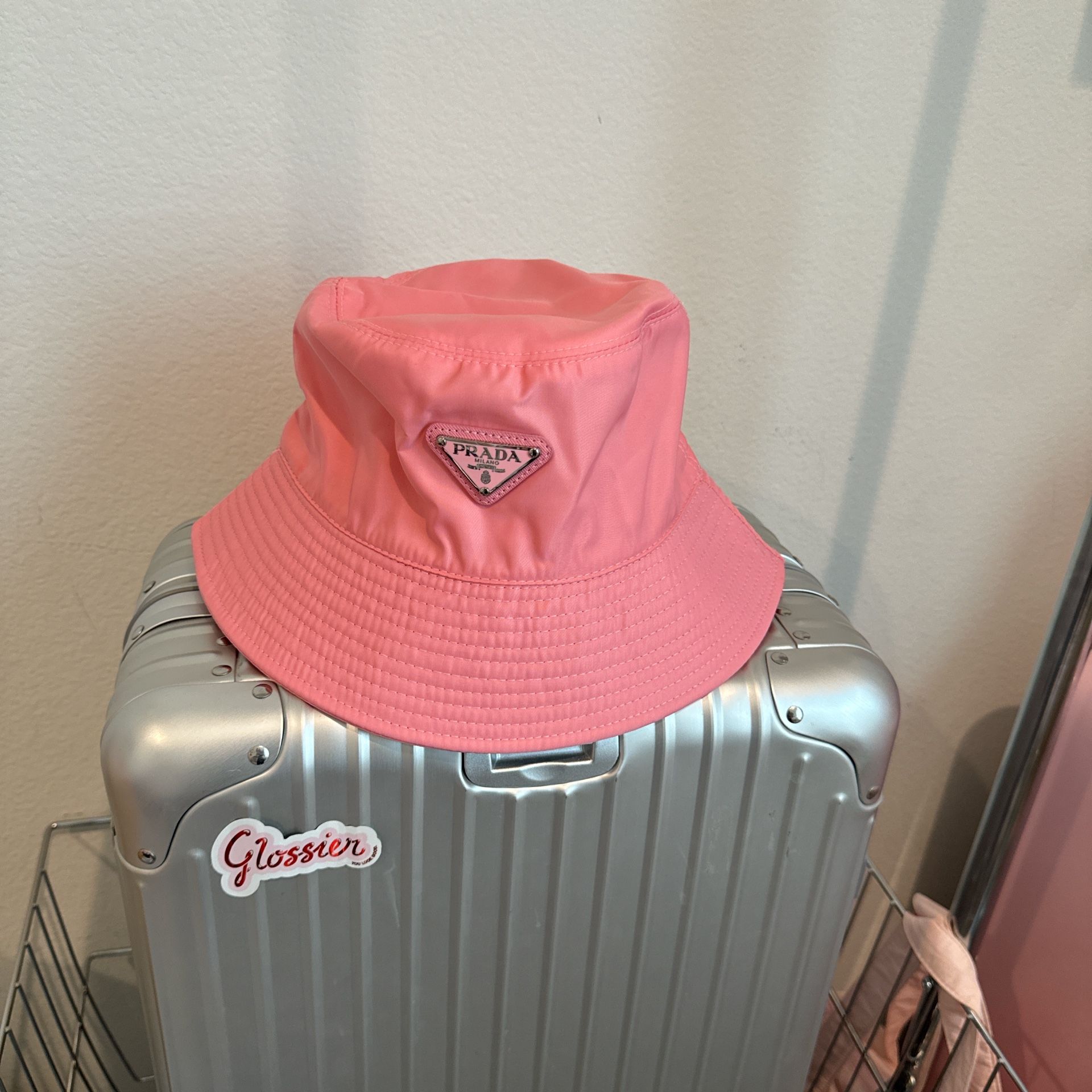 Pink Prada Hat