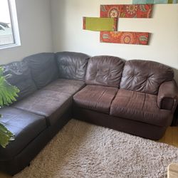 Two-toned Chaise Sofa